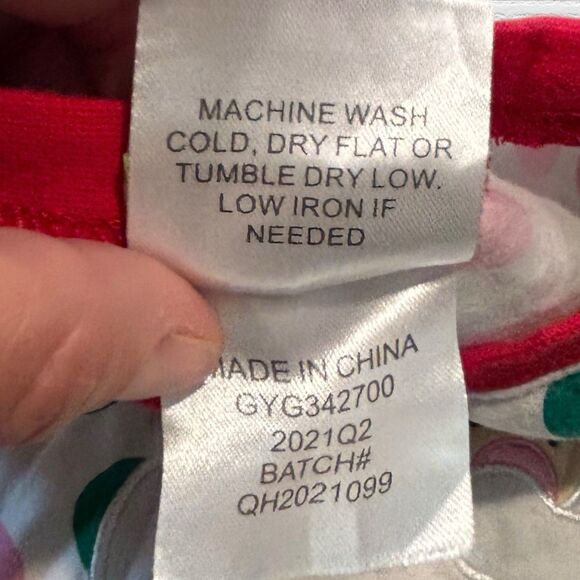 Classic Whimsy Santa Pajama Top Toddler 3T Christmas Polka Dot Sleep Shirt - Picture 4 of 6